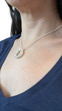 7 Rings Silver Pendant - Small