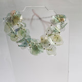 Fish Scales Necklace Set - Moss
