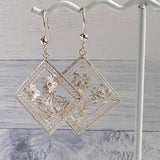 Filigree Floral Earrings