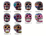 Clay Sugar Skull (Medium)