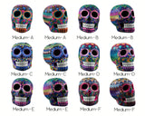 Clay Sugar Skull (Medium)