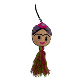 Frida Pom Pom Ornament