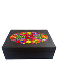 Flowers Rectangular Tea Box