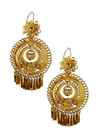 Oaxaca Golden Earrings