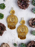 Oaxaca Golden Earrings