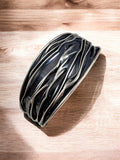 Oxidized Corrugated Cuff