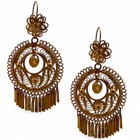 Oaxaca Golden Earrings