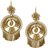 Oaxaca Golden Earrings