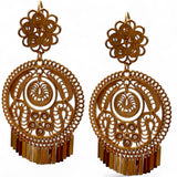 Oaxaca Golden Earrings