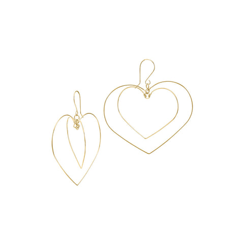 Hearts Light Earrings
