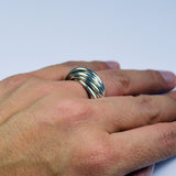 14 Rings Silver Ring