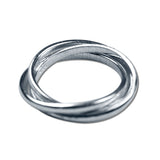 3 Rings Silver Ring