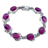 Ruby Oval Bracelet