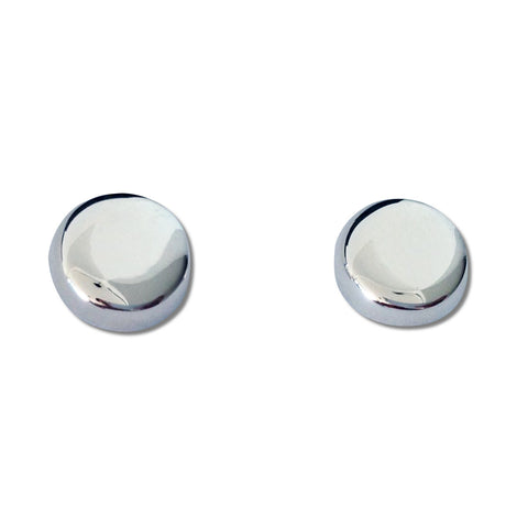 Disc Stud Earrings