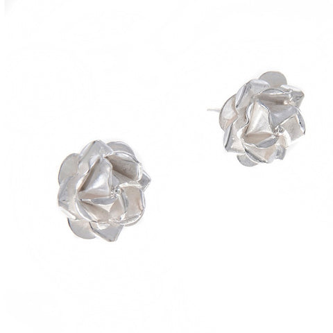 Rose Stud Earrings - Small