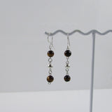 Bolitas Earrings - Tiger's Eye