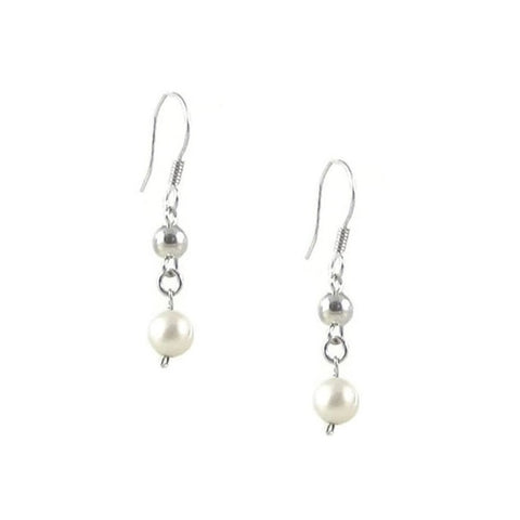 Bolitas Earrings - Pearl
