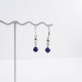 Bolitas Earrings - Amethyst