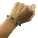 Bolitas Gemstones Bracelet - Green Onyx
