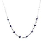 Bolitas Gemstone Necklace - Lapis Lazuli