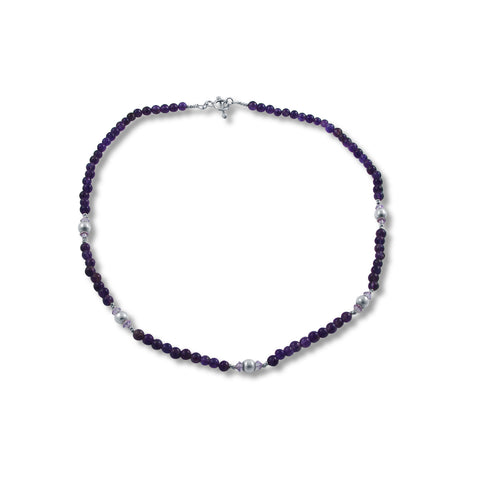 Carla Necklace - Amethyst