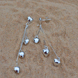 Heart Pendulum Earrings