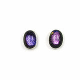 Dichroic Glass Earrings