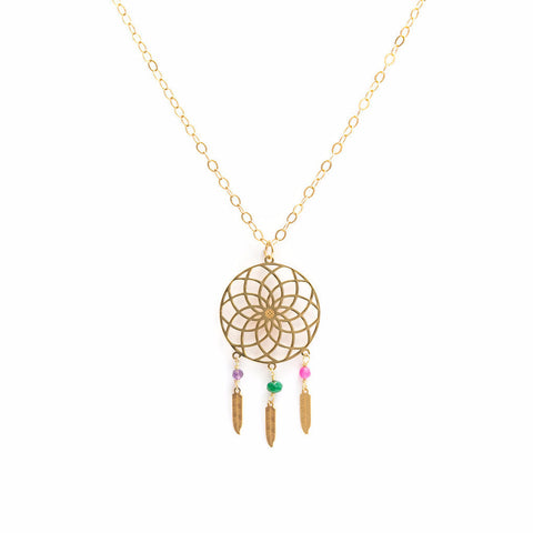 Dream Catcher Mini Necklace