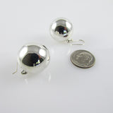 Drop Ball Earrings - 20mm