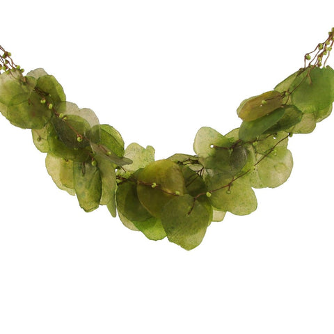 Fish Scales Necklace - Moss