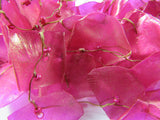 Fish Scales Necklace - Bougainvillea