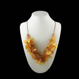 Fish Scales Necklace - Golden