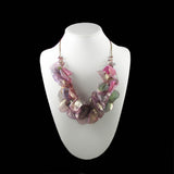 Fish Scales Necklace - Lilac