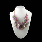 Fish Scales Necklace - Lilac