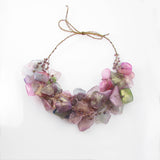 Fish Scales Necklace - Lilac