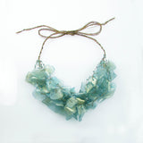 Fish Scales Necklace - Sapphire