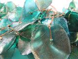 Fish Scales Necklace - Teal