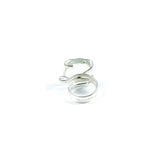 Parallel Glass Ring - Clear