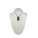 Mitad Glass Pendant - Black