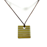 LGAN Glass Pendant - White