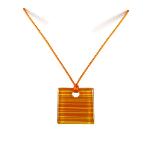 LGAN Glass Pendant - Orange