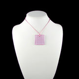 LGAN Glass Pendant - Pink