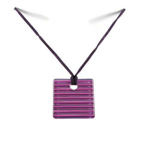 LGAN Glass Pendant - Purple