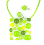 Bubbles Pendant - Green