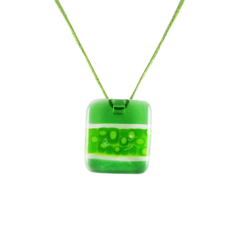 "Murano" Glass Pendant - Green