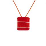 "Murano" Glass Pendant - Cherry