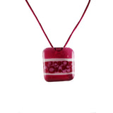 "Murano" Glass Pendant - Cherry