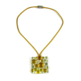 Bubbles Pendant - Yellow