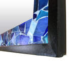 Blue Mosaic Mirror