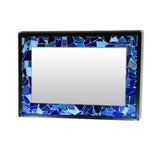 Blue Mosaic Mirror